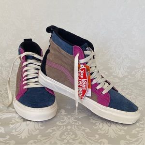 Vans Sk-8 High-Tops NWT Suede Shoes